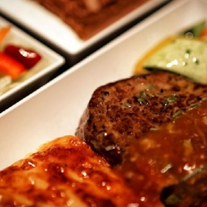 Lendenstück in Sauce