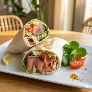 WRAP CREAMY SALMON